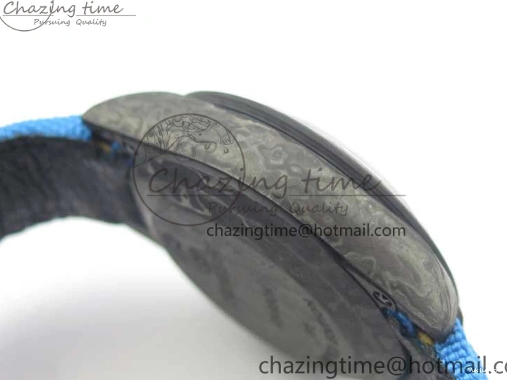 On Daytona Blue Strap Edition Blue DIW Dial Best Carbon A7750 WWF Nylon V2 0122